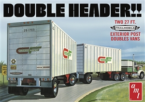 Double Header Trailmobile Tandem Trailers (1/25) (fs)