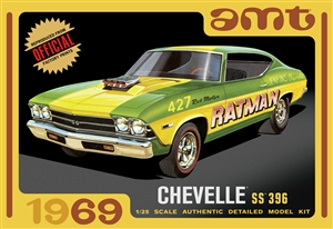 1969 Chevy "Ratman" Chevelle SS 396 Hardtop (2 'n 1)  (1/25) (fs)