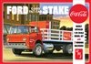 Ford C600 Stake Bed with "Coca-Cola" Machines (1/25) (fs)