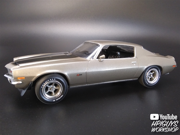AMT 1970 Camaro Z28 Full Bumper Decals and Instructions 1/25 Scale 