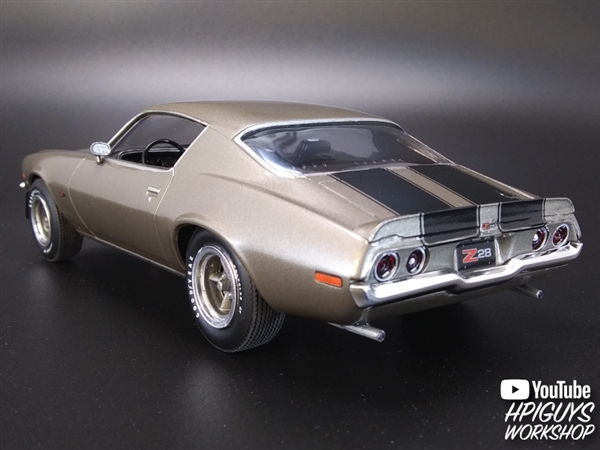 Decals and Instructions 1/25 Scale AMT 1970 Camaro Z28 Full Bumper 