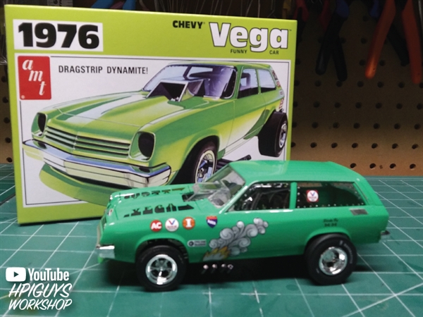 AMT 1/25 1976 Chevy Vega Car Model Kit 1156 for sale online 