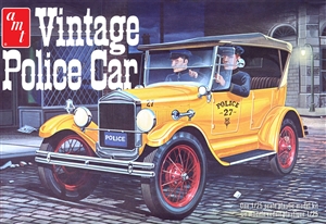 1927 Ford T Vintage Police Car (1/25) (fs)