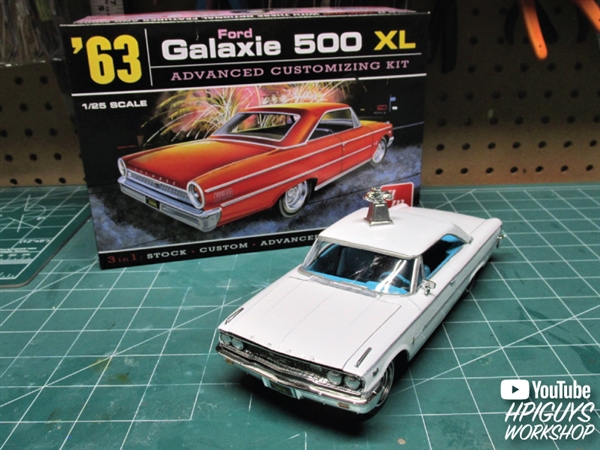 AMT 1186 F/s 1963 Ford Galaxie 500xl Hardtop Customizing Model Kit for sale online 
