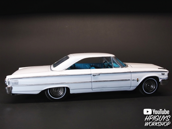 AMT 1963 Ford Galaxie 500 XL 3 in 1 Plastic Model Kit Retro-deluxe Version for sale online 