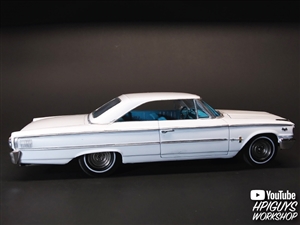 AMT 1963 Ford Galaxie 500 XL 3 in 1 Plastic Model Kit Retro-deluxe Version for sale online 