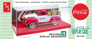 "Coca-Cola" Clear Stackable Showcase Display Case (1/25, 1/24) (fs)