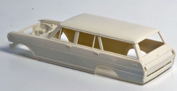 Auto World '63 Chevy II Nova 400 Wagon - 1:64 scale (2021 Release 4A Auto World '63 Chevy II Nova 400 Wagon - 1:64 scale (2021 Release 4A