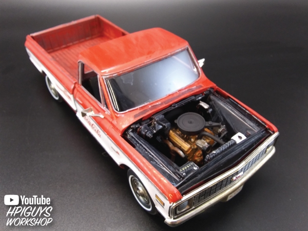 1972 Chevy PickUp COCA COLA  Cherolet *** AMT Plastic Model Kit Bausatz 1:25 