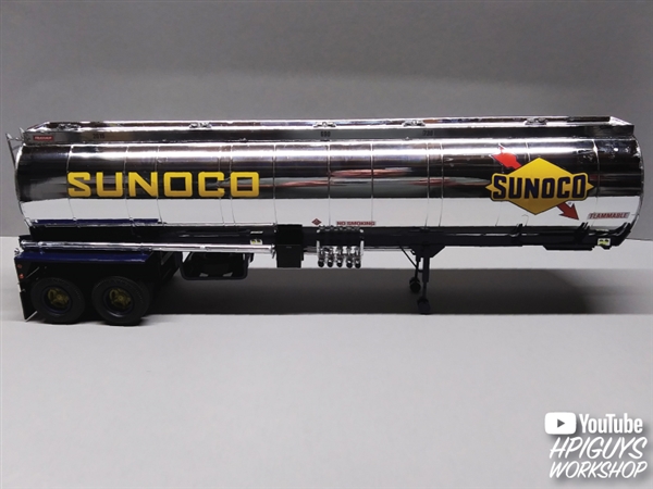 AMT Fruehauf Tanker Trailer Sunoco 1:25 scale model trailer kit 1239 