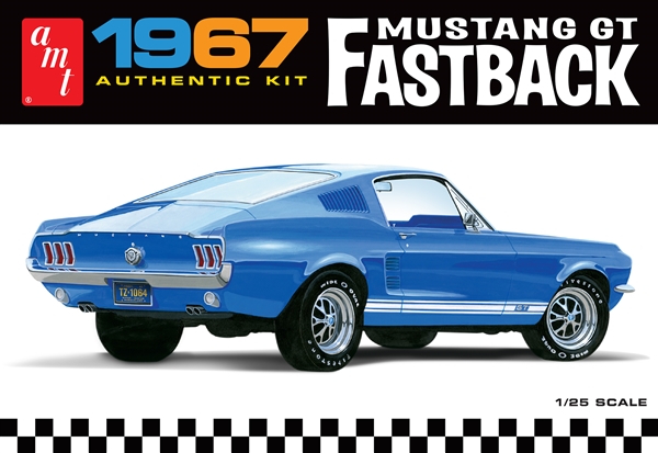 1967 Ford Mustang GT Fastback (1/25) (fs)
