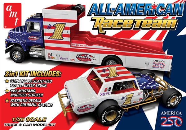 Coors' Bill Elliot NASCAR Racing Transporter Trailer (1/25) (fs)