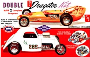 Fiat AA Altered Double Dragster (collector Tin Version)  (1/25) (fs)