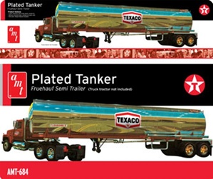 Texaco Chrome Tanker Trailer (1/25) (fs)