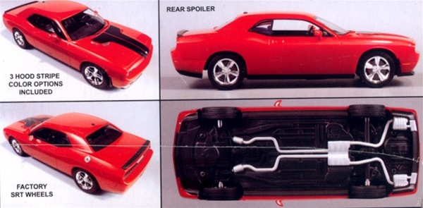 Maquette 1/25 Dodge Challenger AMT 1117 | US Pièces Autos Maquette 1/25 Dodge Challenger AMT 1117 | US Pièces Autos