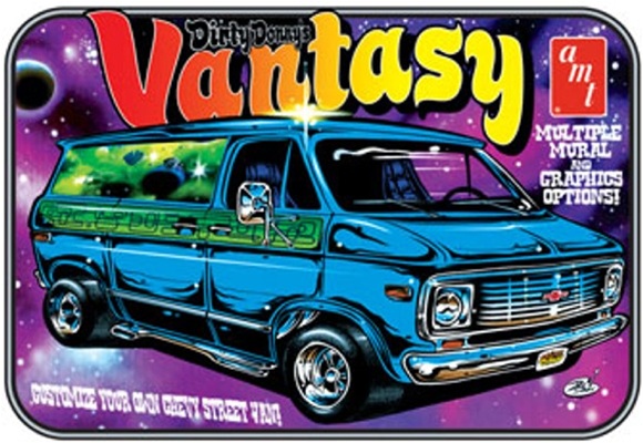 AMT Vantasy Chevy Van  New mint complete still in Factory wrapper very Cool! 2 