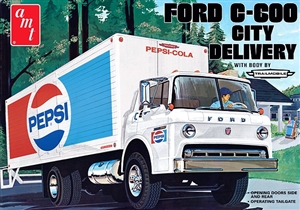 Ford C-600 Pepsi City Delivery Truck (1/25) (fs)