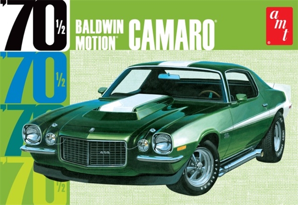 Details about   Amt 1970 Baldwin Motion Camaro 454 ci Engine 1:25 st279 
