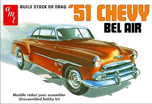 1951 Chevy Bel Air (2 'n 1) Stock or Drag (1/25) (fs)