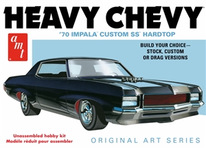 1970 'Heavy Chevy' Impala (1/25) (3 'n 1) Stock, Custom, or Drag (fs)