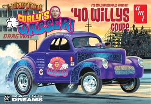 Curly's Gasser 1940 Willy's Coupe (1/25) (fs) Damaged Box