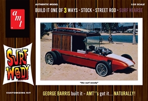George Barris "Surf Woody" Molded in White (1/25) (fs)