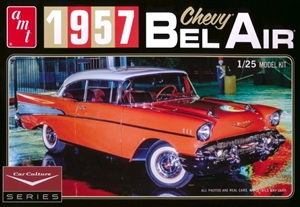1957 Chevy Bel Air with Wiring and Photo-Etch "Cindy Lewis Car Culture Series" (1/25) (fs)