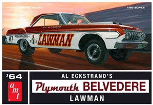 "Lawman" 1964 Plymouth Belvedere Super Stock (1/25) (fs)