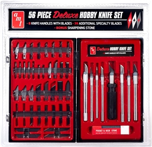 AMT 56 Piece Deluxe Hobby Knife Set