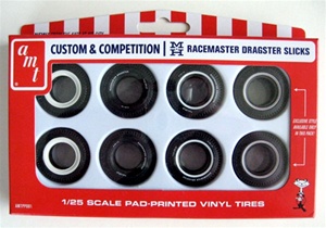 Custom and Competition Racemaster Dragster Slicks (1/25) (fs) <br><span style="color: rgb(255, 0, 0);">Back in Stock!</span>