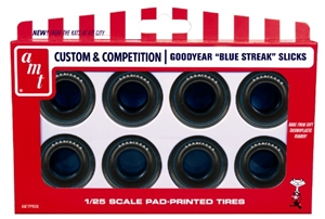Goodyear Blue Streak Slicks Tire Pack (1/25) (fs)
