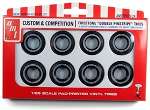 Firestone Double Pinstripe Tires Parts Pack (1/25) (fs)