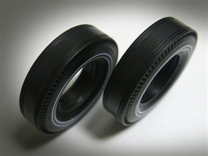 AMT 019 Firestone Double Pinstripe Tires Reifen deLuxe Champion & Pie Crust 1:25 