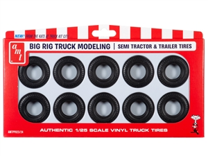 Big Rig Truck and Trailer Tire Parts Pack (1/25) (fs)