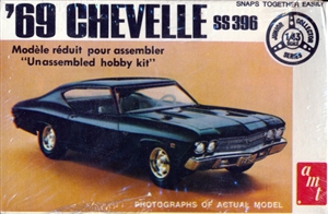 1969 Chevrolet Chevelle SS 396 Snap Kit (1/43) (fs)