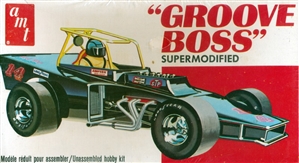 1970's Chevy "Groove Boss" Supermodified Spring Car (1/25) (fs)