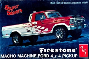 1978 Ford Macho Machine 4 x 4 Pickup 'Super Stones' Firestone (1/25)