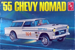 1955 Chevy Nomad Wagon (3 'n 1) Stock, Custom, Drag (1/25) (fs) 1966 Issue