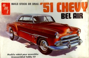 1951 Chevy Belair 'Original 1976 Issue' (2 'n 1) Stock or Drag (1/25) (si)
