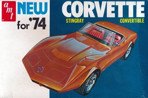 1974 Chevy Corvette Stingray Convertible (3 'n 1) Stock, Drag or Custom (1/25) (fs)