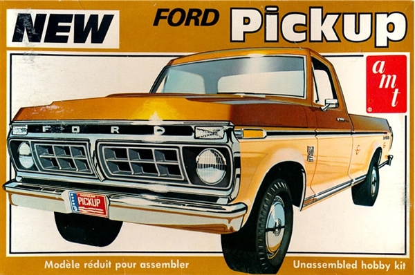 Ford truck plastic model #6