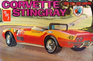 1970 Corvette Stingray Convertible (3 'n 1) Stock, Custom, Drag (1/25) (fs) Mint