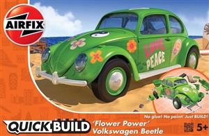 VW “Flower Power” Beetle (Quick Build) (1:24) (fs)