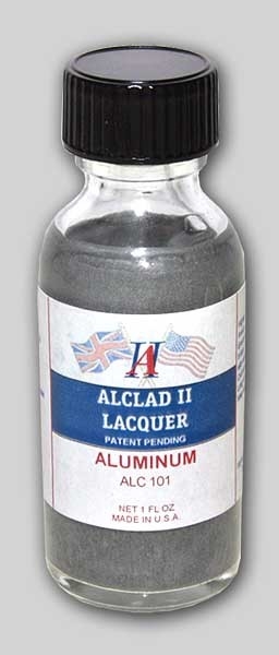Alclad II Aluminum Lacquer for Plastic 1 oz bottle)