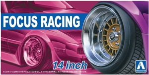 Focus Racing 14 Inch Wheel and Tire Set