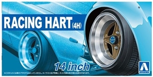 RACING HART 4H 14 Inch Wheel and Tire Set