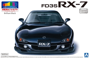 1999 Mazda FD3S RX7 (Pre-Painted Black) Limited Edition (1/24) (fs)