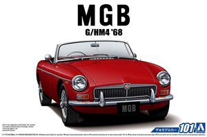 1968 MGB Mk2 G/HM4 2 Door Convertible Car (1/24) (fs)