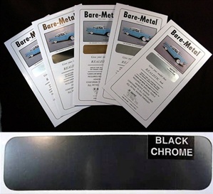 Bare-Metal Foil - Black Chrome