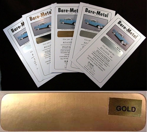 BMF-008 Gold Give model Realistic Look Bare Metal Foil 